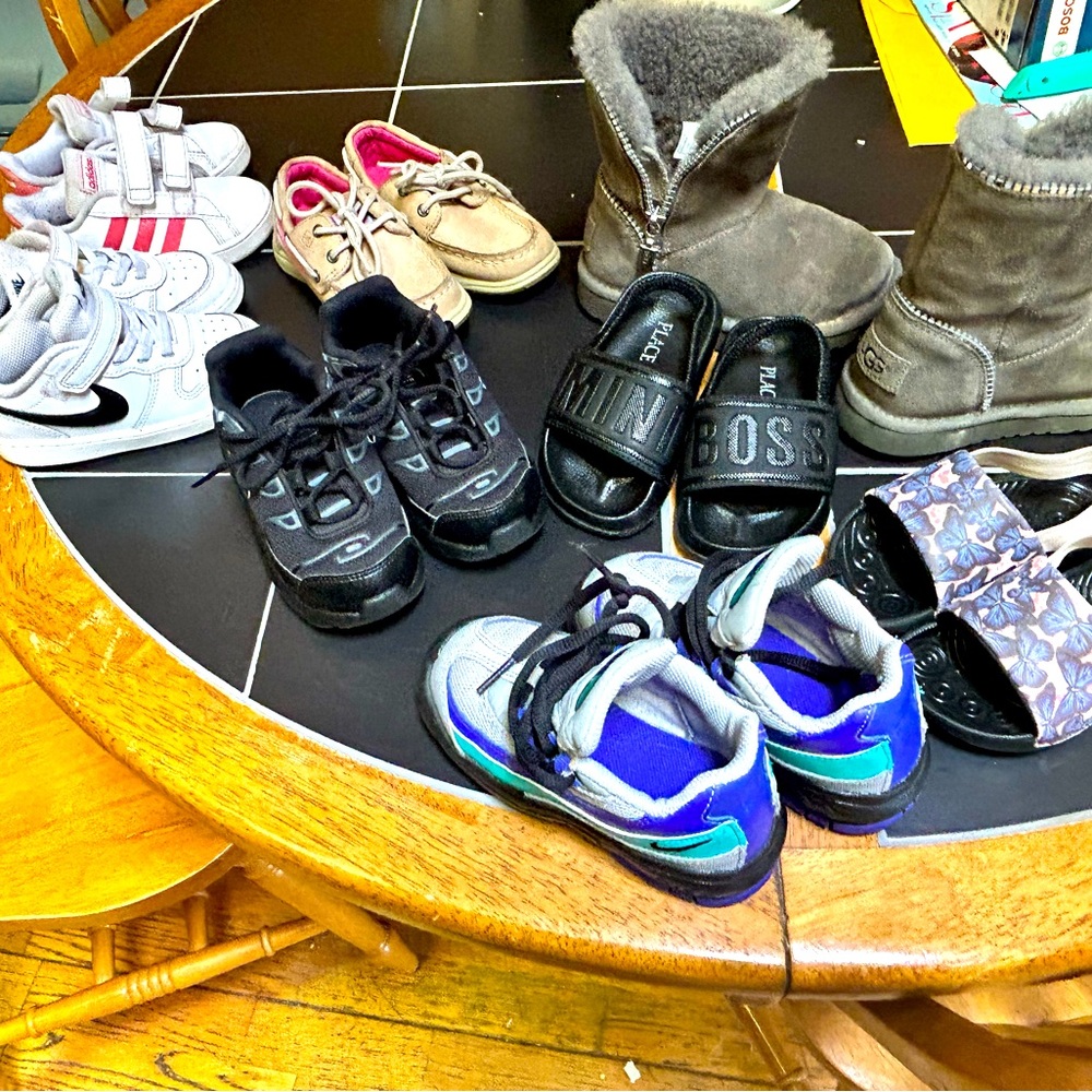 All girls/unisex sneakers uggs Nikes Addis’s sperrys bundle